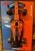 Assembled McLaren Lego Car with Frame