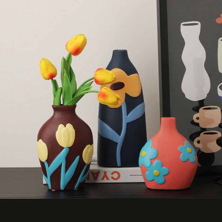 High Quality Modern Art Deco Ceramic Flower Vase