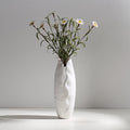12 inch Modern White Ceramic Dried Flower Vase