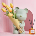 Light Luxury Violent Bear Flower Vase