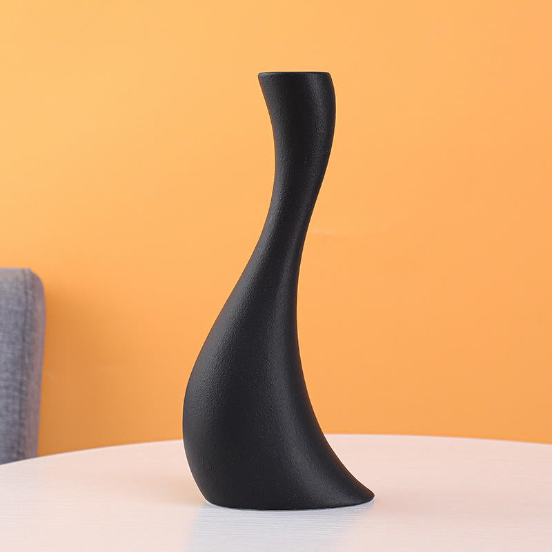 Handmade Modern Frosted Ceramic Vase