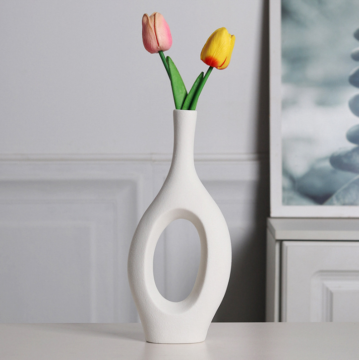 High Quality Minimalist Scandinavian-Style Ceramic Vase