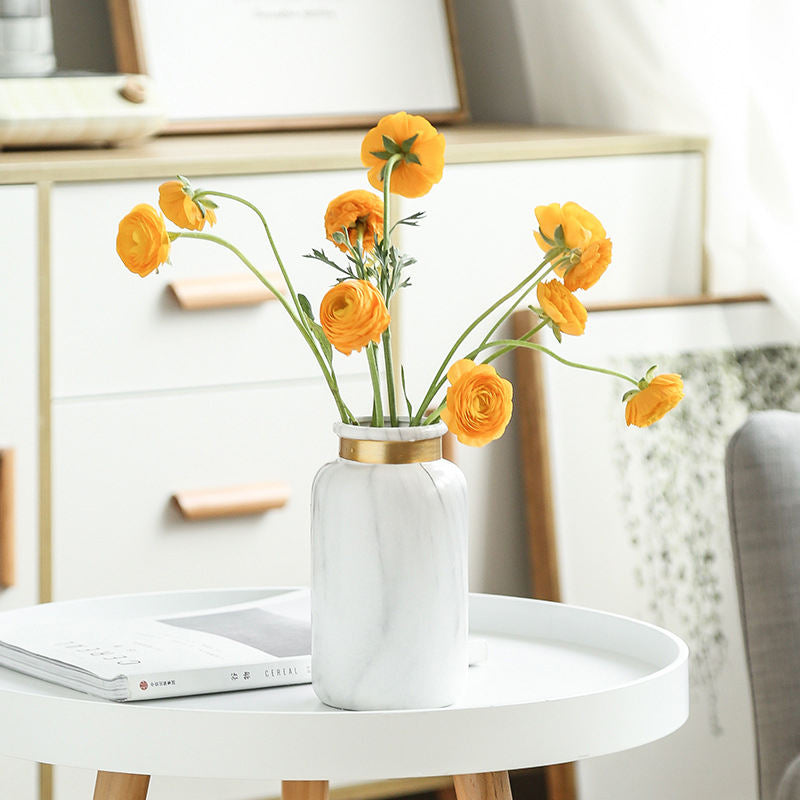 Marble Design Dried Flower Vase