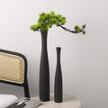 Set of 2 white OR black Welcoming Pine Vase Entrance Niche Home White Art High-end Ceramic Vase