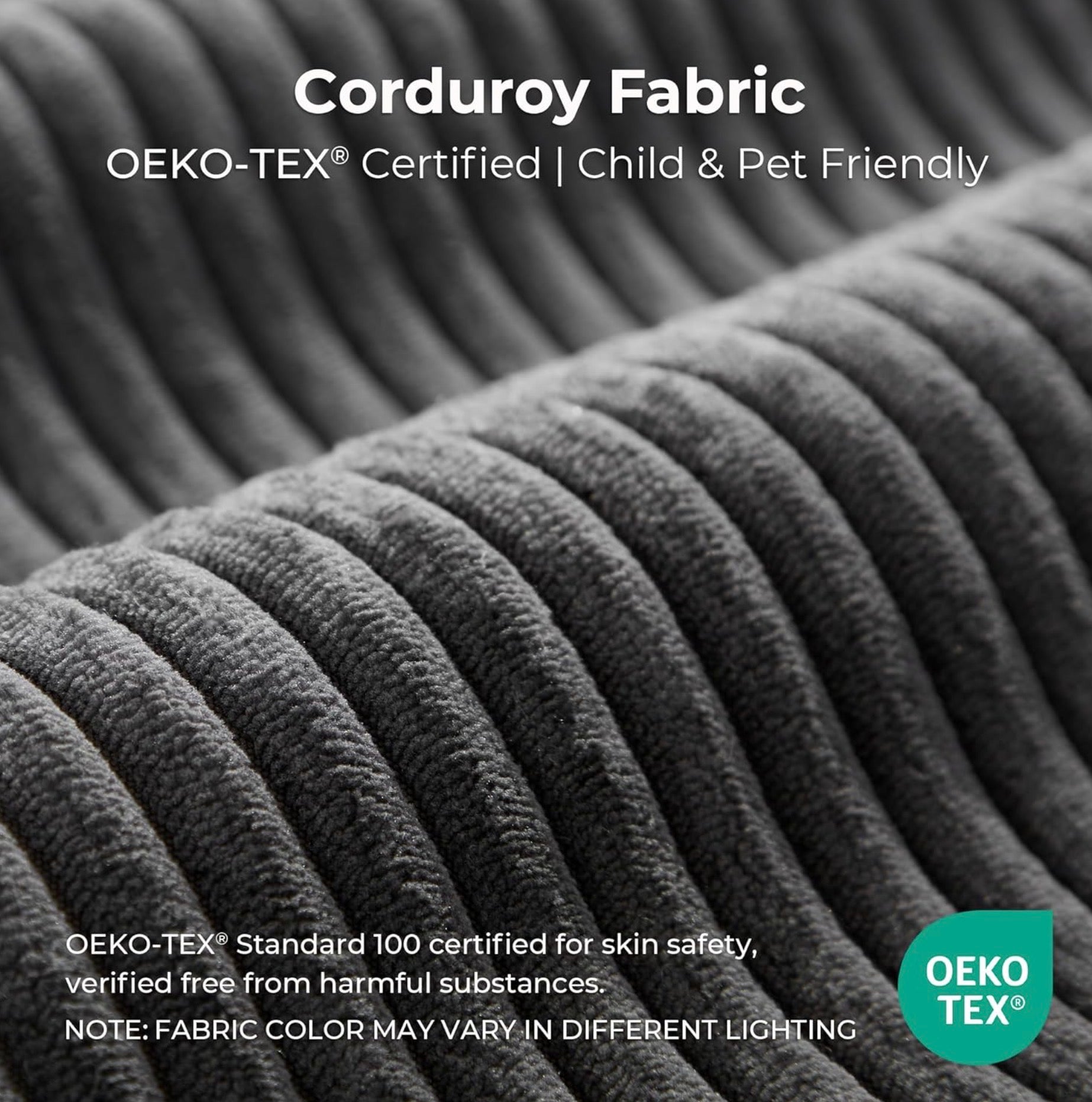 BONELESS Cloud 120" Modular Sectional Sofa with Chaise, Oversized Deep Seat Boneless Couch