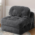 WONDERLAND Folding Sofa Bed, Convertible Sleeper Chair with Back Support and Pillow Futon