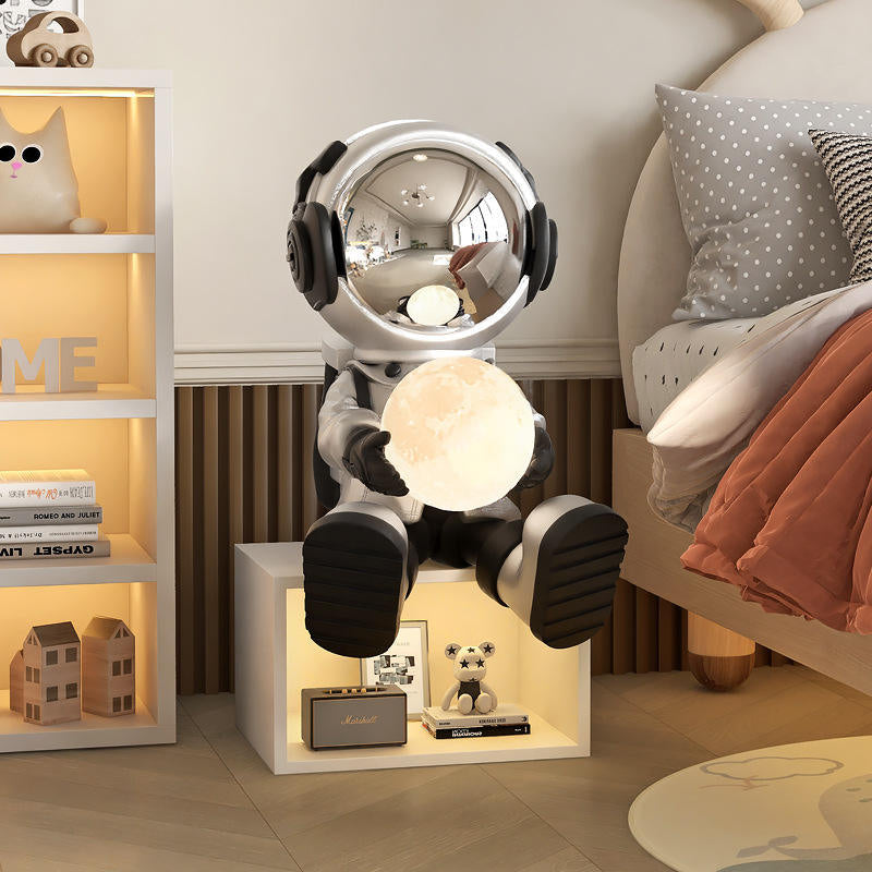 Creative Cartoon Astronaut Bedside Table Ornaments Home Accessories Children'S Room