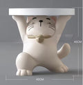 Tray Large Animal Pattern Coffee Table for Living Room TV Cabinet &amp; Sofa Decor