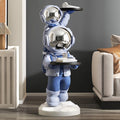 Astronaut Sculpture Living Room Decoration Creative Astronaut Tray and BLUETOOTH Speaker