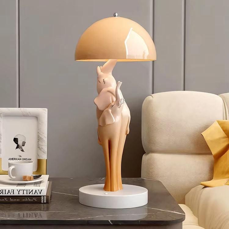 Creative Table Lamp Elephant Night Light Decoration Living Room - Bedroom