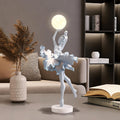 15 inch tall Art Ballerina Girl Sculpture Table Lamp Modern Decorative Statue