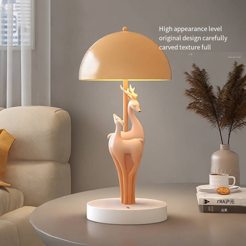 Luxury Light Deer Table Lamp Decoration