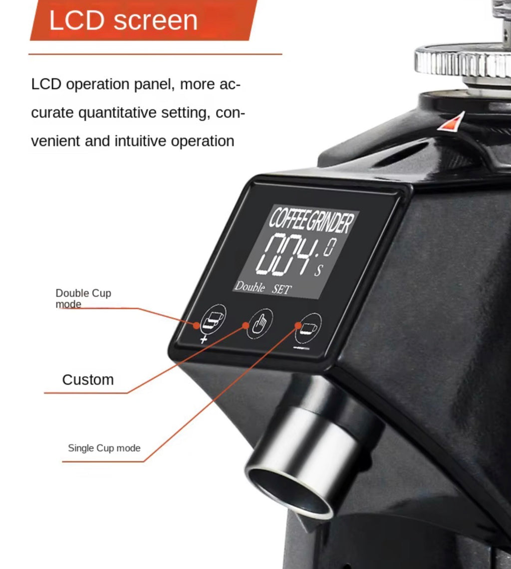 Professional 64Mm D164 900E Aluminium Alloy Espresso 1Zpresso Flat Burr 110V Commercial Electric Coffee Grinder for Sale