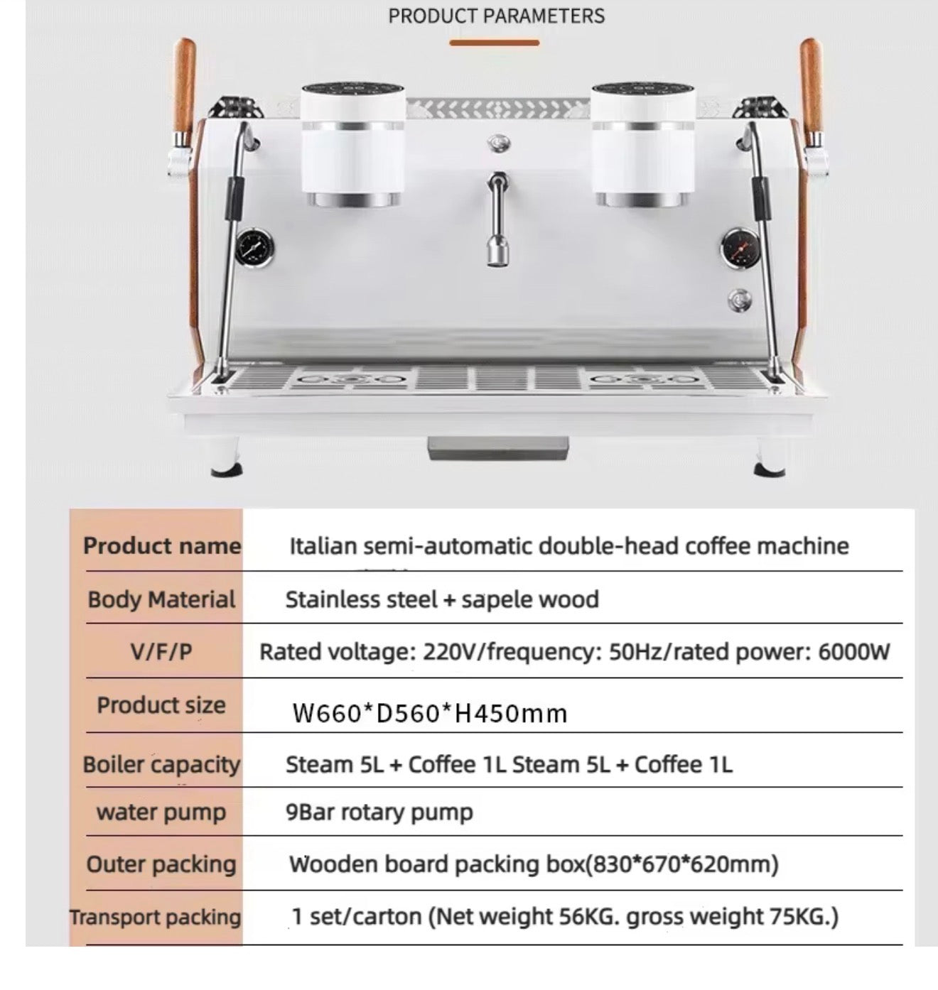 Commercial Professional for Business Espresso with touch screen easy to programs
